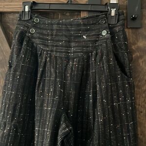 Vintage Casablanca pleated wool pants with pockets Sz-10